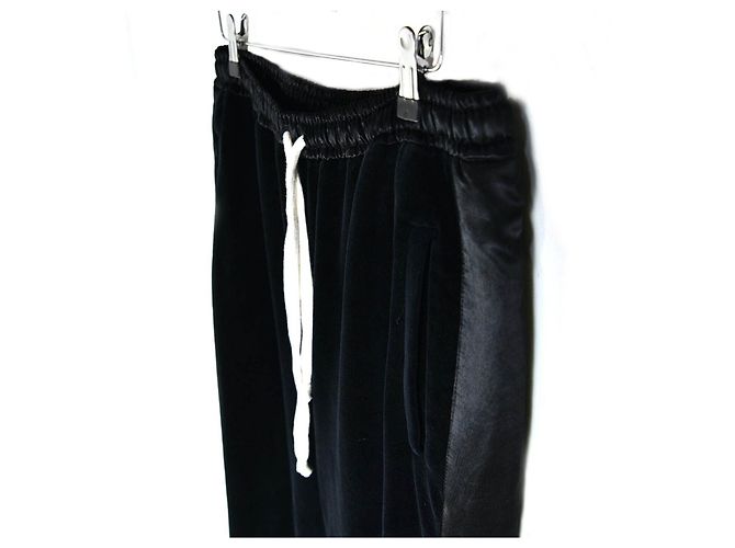 Gucci Set giacca da training e pantaloni in velluto con logo - vista 7