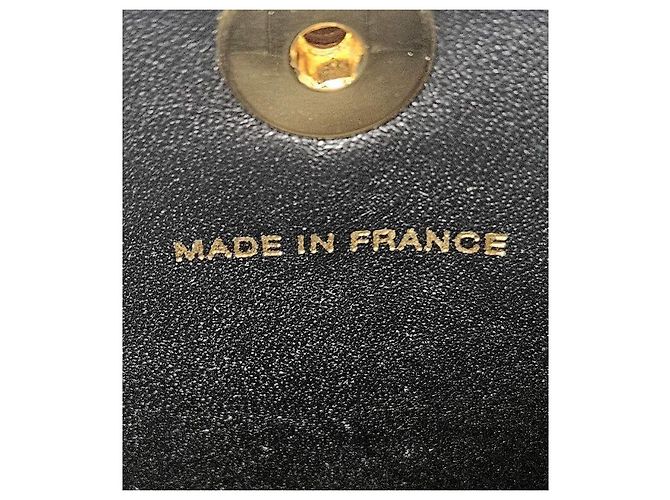 Chanel Borsa Tote Vanity trapuntata in vernice nera Nero - vista 6