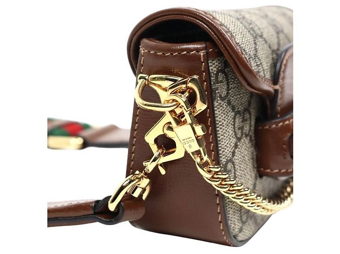 Gucci Mini borsa a tracolla Horsebit Multicolore - vista 9