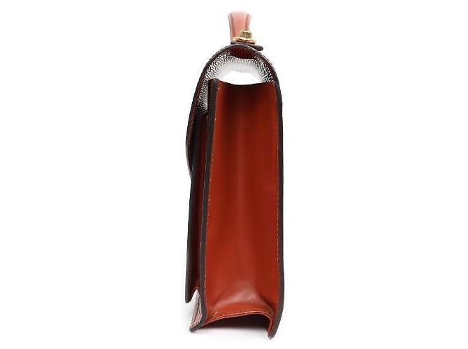 Louis Vuitton Bolso Epi Montsouris marrón Castaño - vista 2
