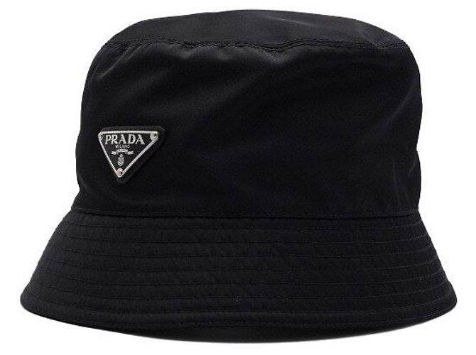 Prada Gorra tipo Bucket de Rinylon con logotipo Triangle para hombre - vista 2