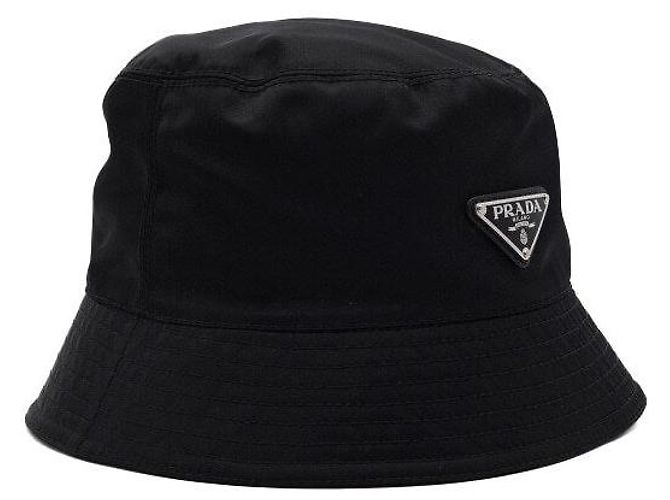 Prada Gorra tipo Bucket de Rinylon con logotipo Triangle para hombre - vista 3