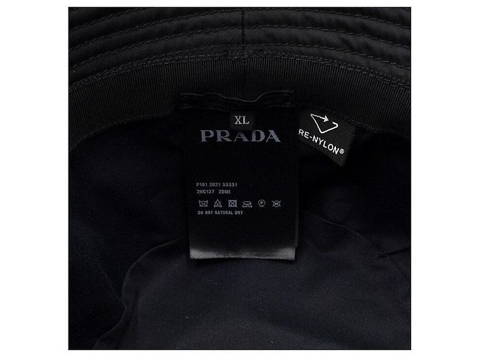Prada Gorra tipo Bucket de Rinylon con logotipo Triangle para hombre - vista 6