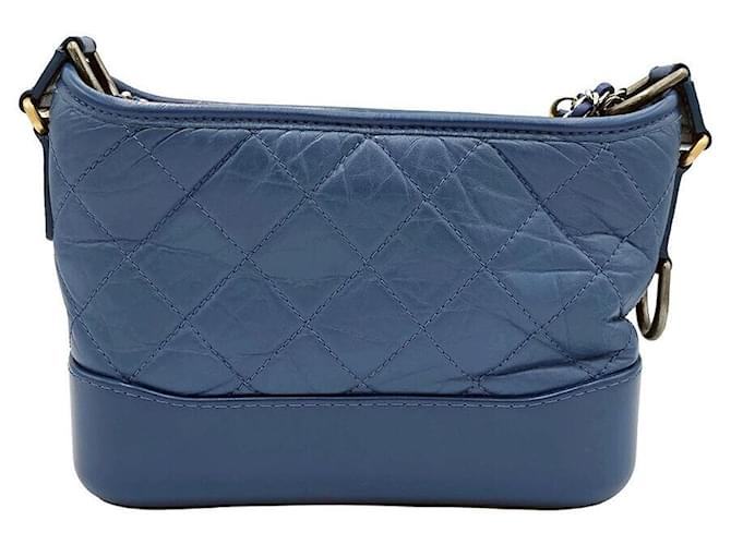 Chanel Borsa Hobo Gabrielle Small Blu - vista 2