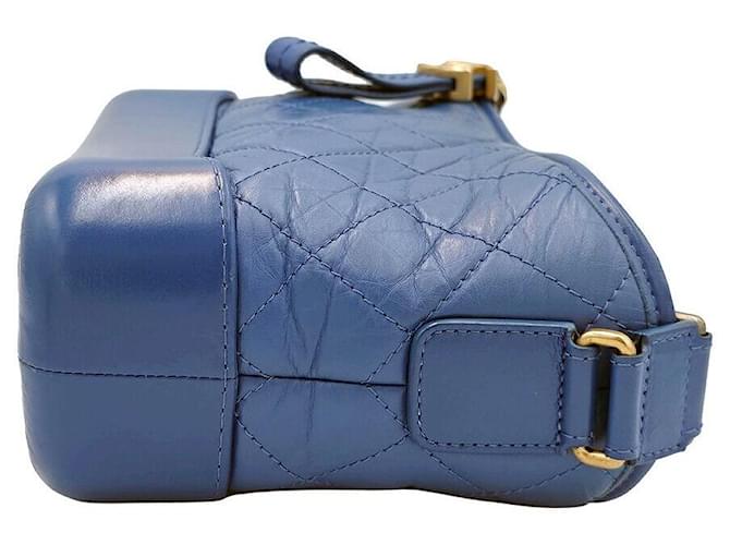 Chanel Borsa Hobo Gabrielle Small Blu - vista 5