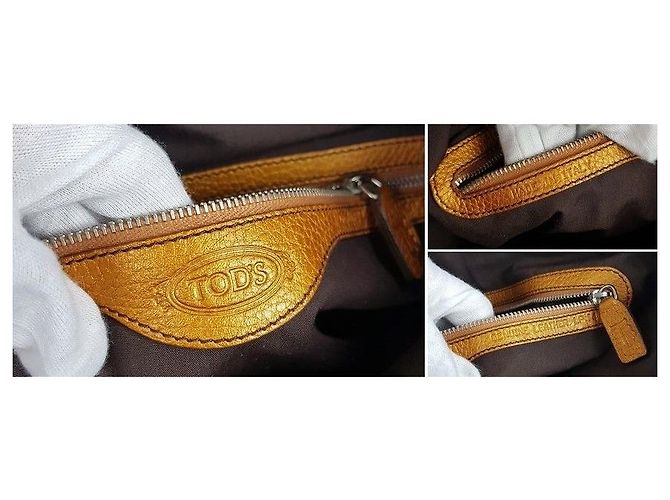 Tod's Borsa a tracolla in pelle Marrone - vista 9