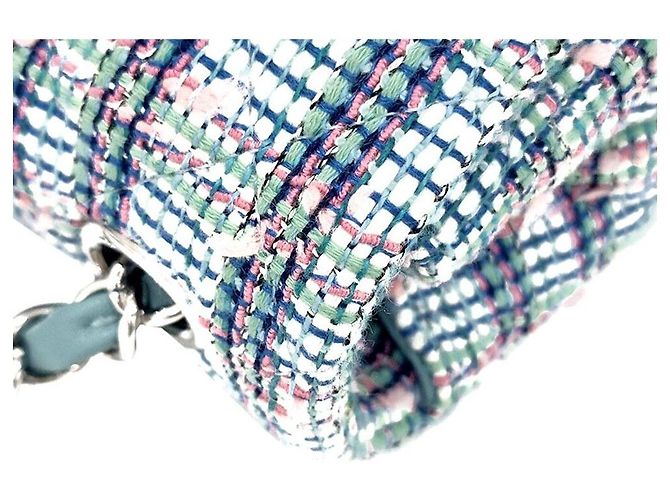 Chanel Mini-Crossbody-Bag aus Tweed Mehrfarben - Ansicht 5