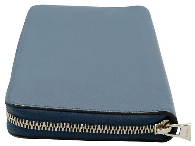 Louis Vuitton Zippy Wallet Blue - view 4
