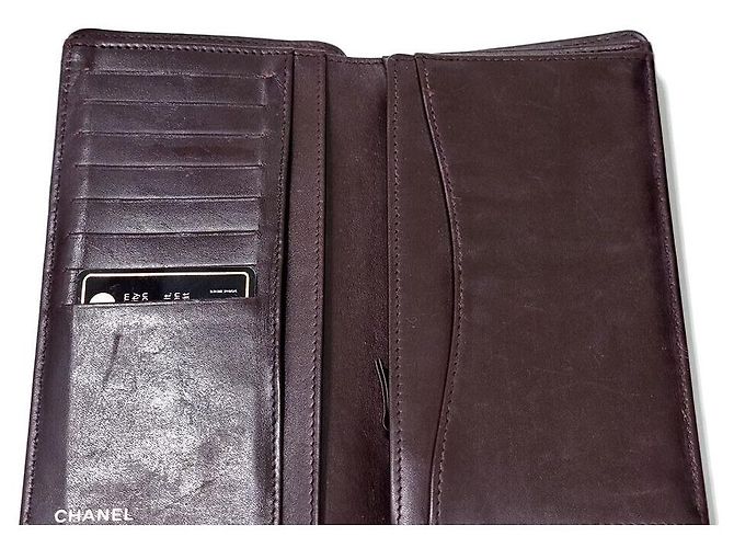 Chanel Caviar Long Wallet Schwarz - Ansicht 3