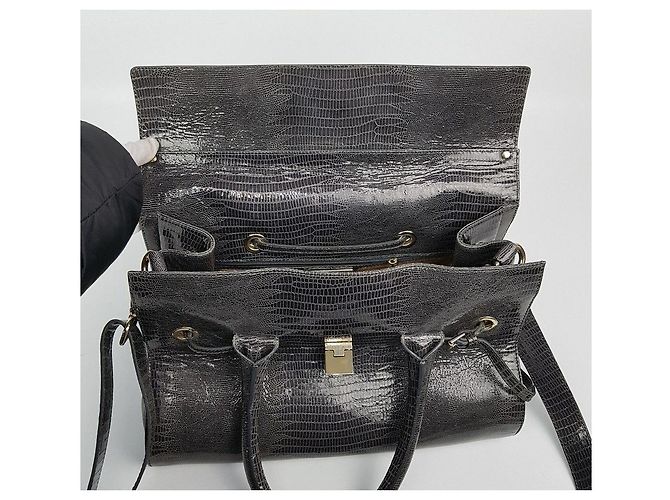 Jimmy Choo Borsa a tracolla Todd Marrone - vista 8