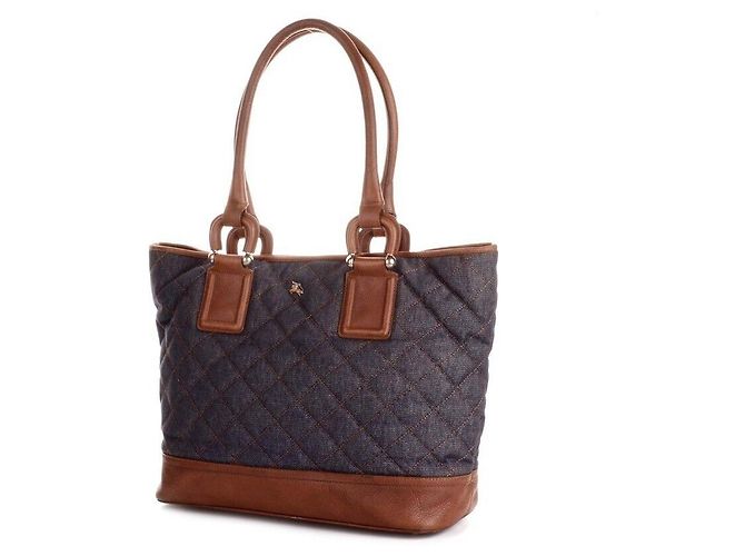 Burberry Borsa a tracolla in tessuto Blu - vista 2