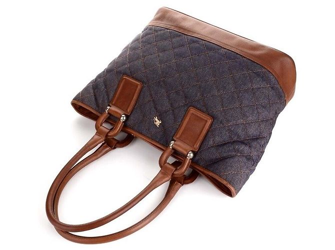Burberry Borsa a tracolla in tessuto Blu - vista 3
