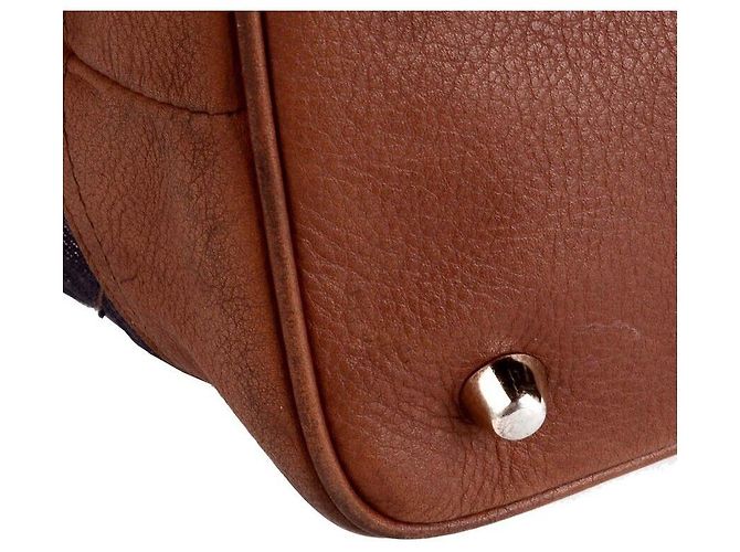 Burberry Borsa a tracolla in tessuto Blu - vista 6