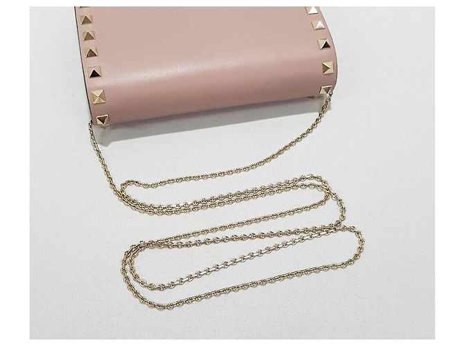 Valentino Mini borsa a tracolla Rockstud con catena Argento - vista 6