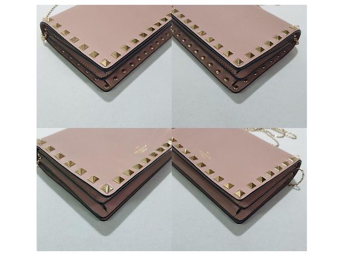 Valentino Mini borsa a tracolla Rockstud con catena Argento - vista 7