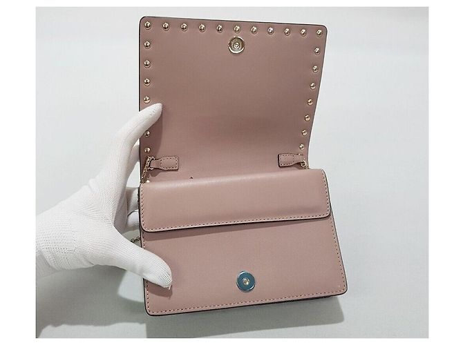 Valentino Mini borsa a tracolla Rockstud con catena Argento - vista 8