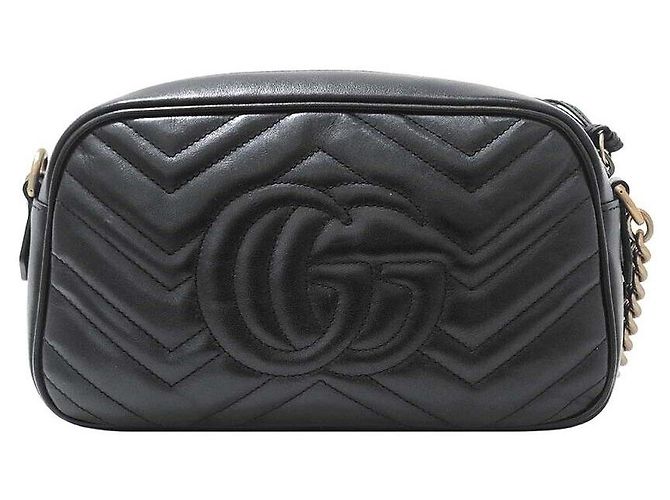 Gucci Borsa a tracolla Mamong Nero - vista 2