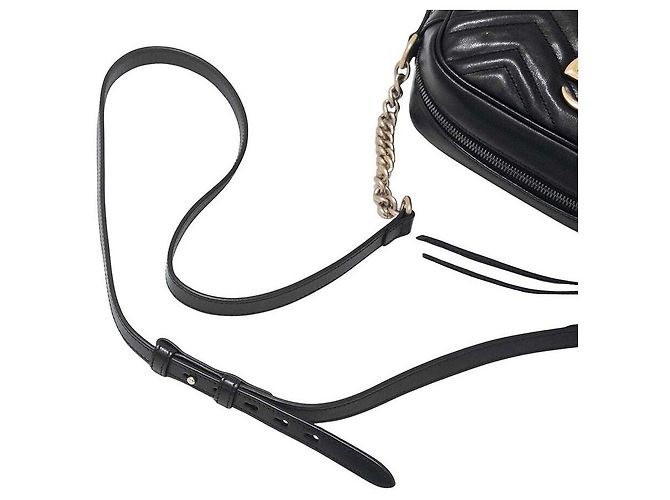 Gucci Borsa a tracolla Mamong Nero - vista 3