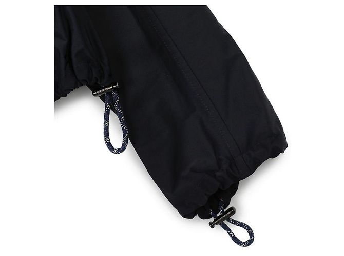 Burberry Chaqueta con capucha Crop Newcot Azul - vista 7