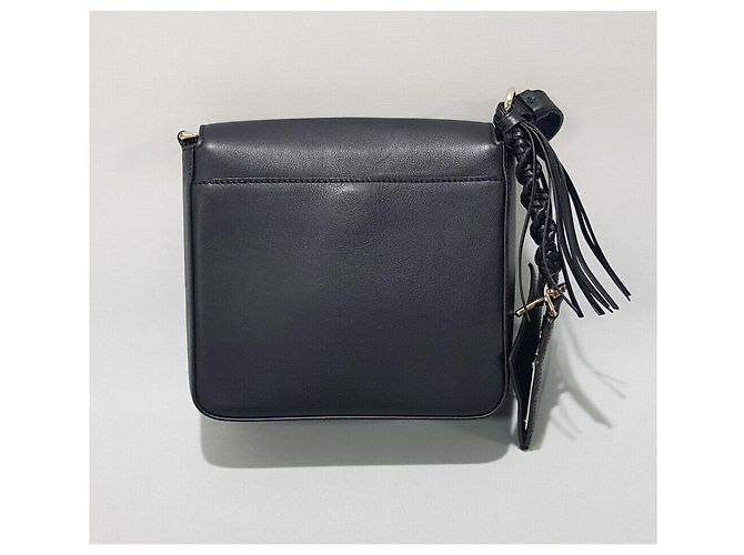 Salvatore Ferragamo Mini borsa a tracolla Atney Lock Nero - vista 5