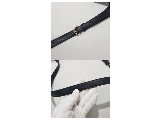 Salvatore Ferragamo Mini borsa a tracolla Atney Lock Nero - vista 6