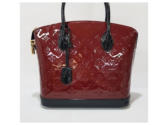 Louis Vuitton Borsa Tote Lockit PM Rosso - vista 2