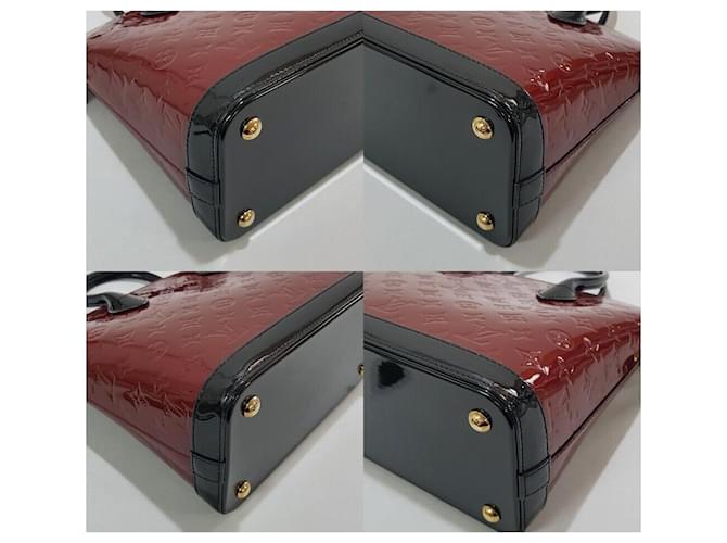 Louis Vuitton Borsa Tote Lockit PM Rosso - vista 8