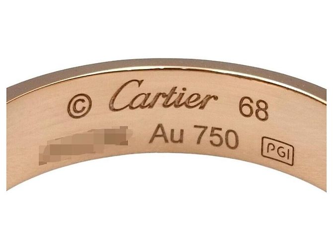 Cartier Anello Love Rosa - vista 3