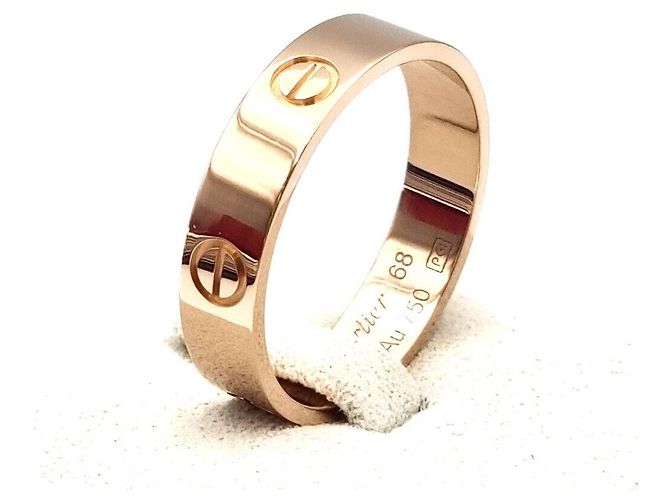 Cartier Anello Love Rosa - vista 4