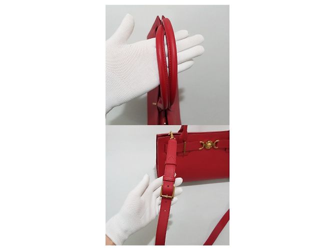 Versace Borsa Tote Medusa Rosso - vista 5