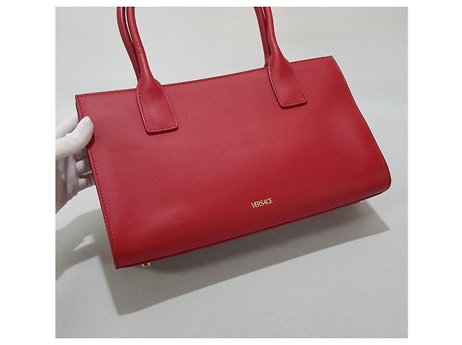 Versace Borsa Tote Medusa Rosso - vista 7