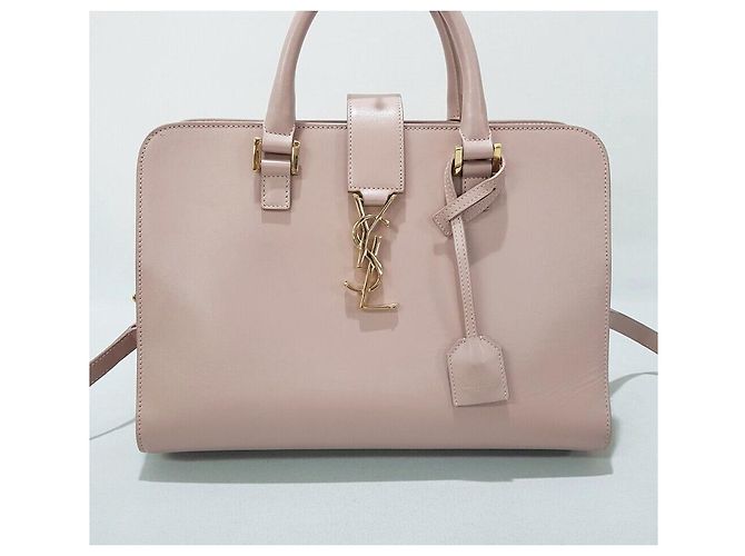 Saint Laurent Borsa Tote Cabas in Vitello Small - vista 2