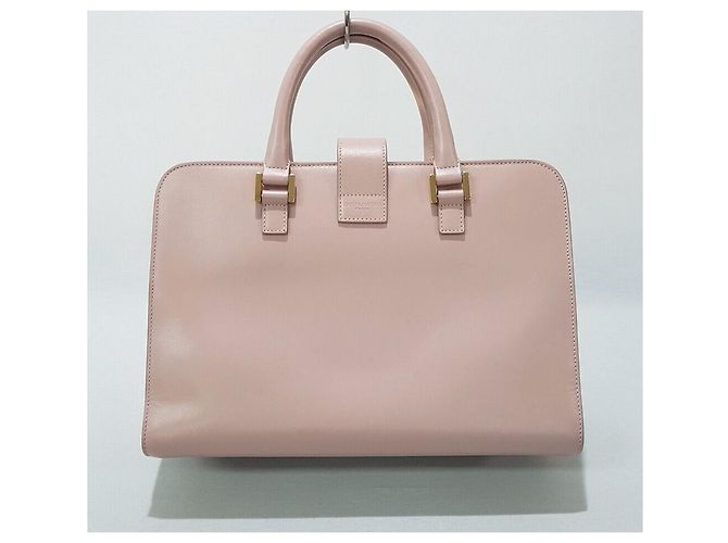 Saint Laurent Borsa Tote Cabas in Vitello Small - vista 4
