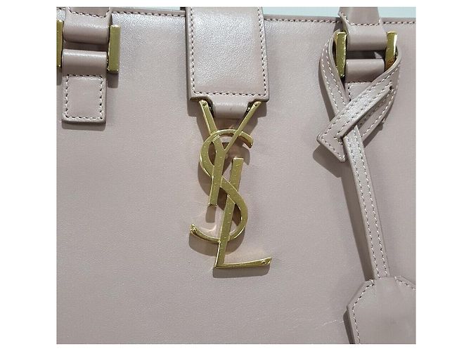 Saint Laurent Borsa Tote Cabas in Vitello Small - vista 5