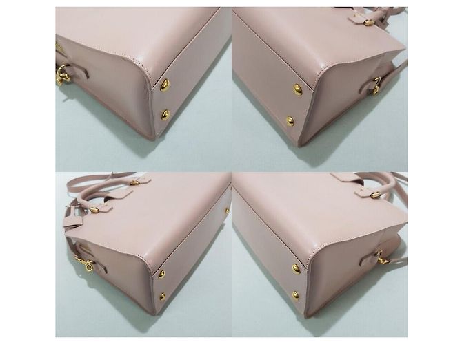 Saint Laurent Borsa Tote Cabas in Vitello Small - vista 8