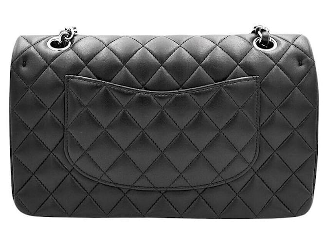 Chanel Lammleder Classic Medium Schwarz - Ansicht 2