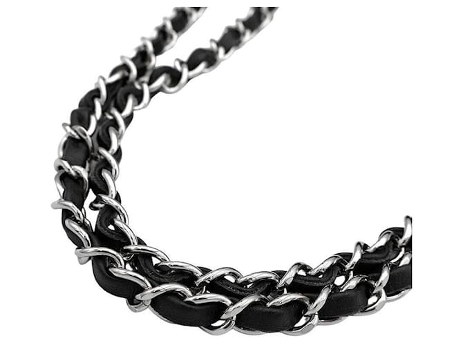 Chanel Lammleder Classic Medium Schwarz - Ansicht 3