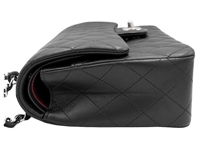 Chanel Lammleder Classic Medium Schwarz - Ansicht 4