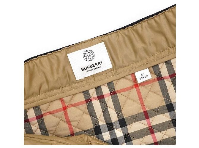 Burberry Saia acolchoada Monogram para crianças - vista 5