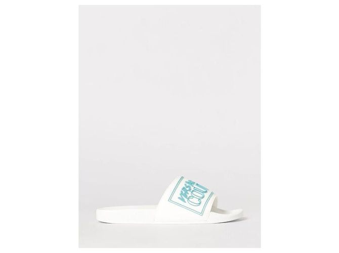 Versace Sandali in gomma Bianco - vista 4