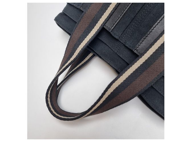 Hermès Borsa Troca Horizon Tote Bag PM (Black) Nero - vista 10