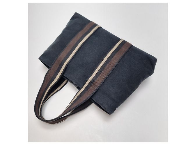 Hermès Borsa Troca Horizon Tote Bag PM (Black) Nero - vista 11