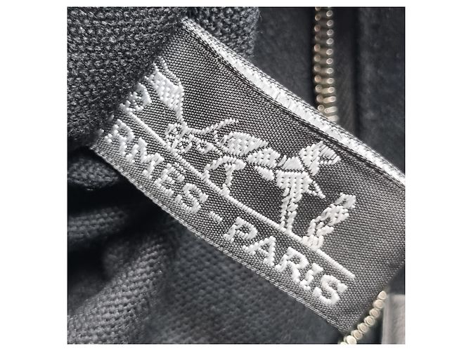 Hermès Borsa Troca Horizon Tote Bag PM (Black) Nero - vista 18