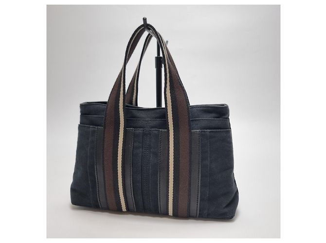 Hermès Borsa Troca Horizon Tote Bag PM (Black) Nero - vista 3