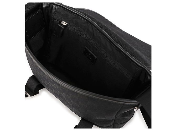 Gucci Piccola borsa a tracolla in tela Nero - vista 8