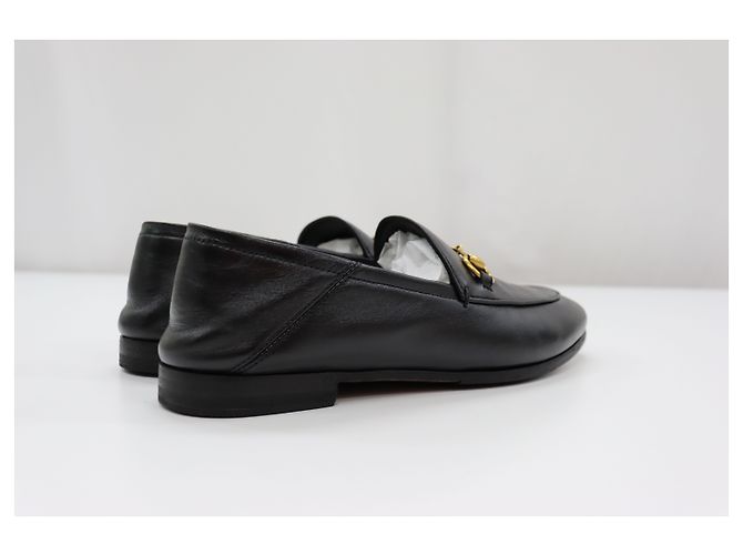 Gucci Mocassino in pelle con morsetto Marrone - vista 5