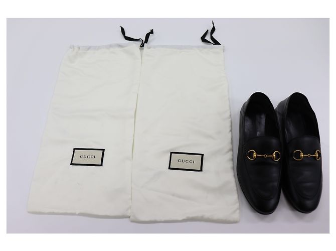 Gucci Mocassino in pelle con morsetto Marrone - vista 7
