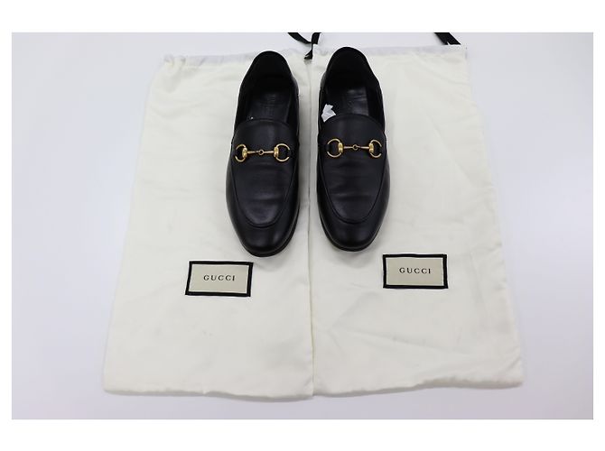 Gucci Mocassino in pelle con morsetto Marrone - vista 8