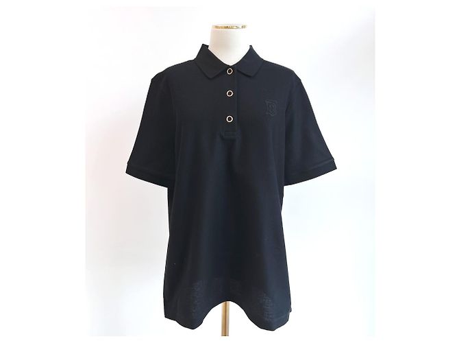 Burberry Polo para mujer Malleco TB Black stamp Negro - vista 16