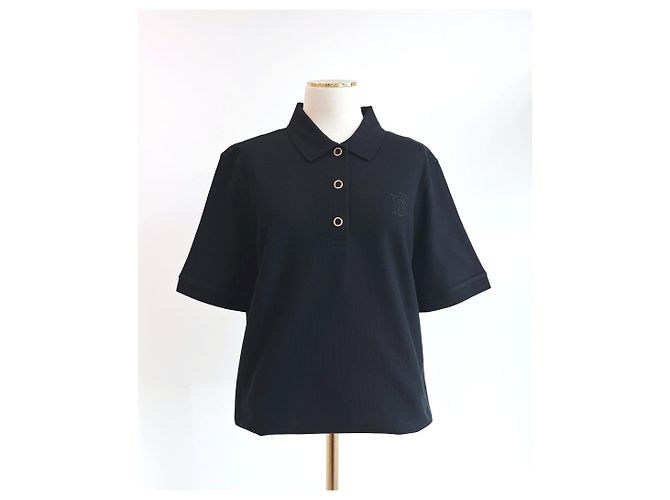 Burberry Polo para mujer Malleco TB Black stamp Negro - vista 2
